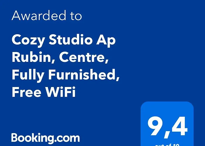 Cozy Ap Rubin, Centre, Fully Furnished, Free Wifi 公寓 *
